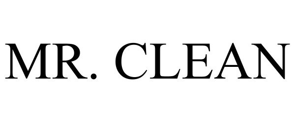 Trademark Logo MR. CLEAN
