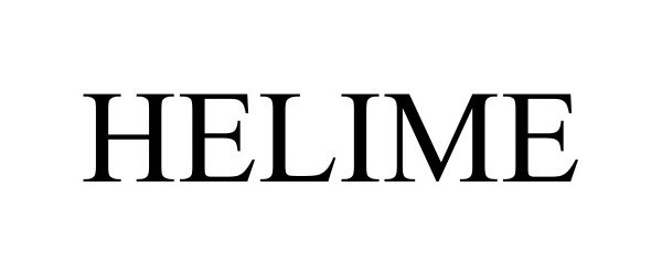 Trademark Logo HELIME