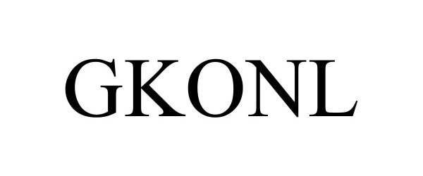 Trademark Logo GKONL