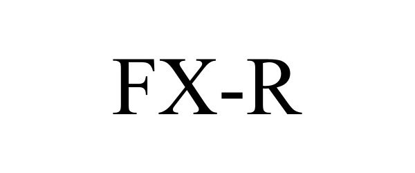 Trademark Logo FX-R