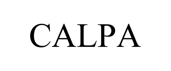 Trademark Logo CALPA
