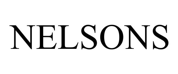 Trademark Logo NELSONS