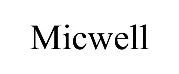 Trademark Logo MICWELL