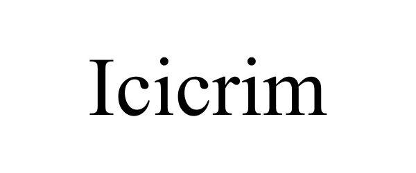 Trademark Logo ICICRIM