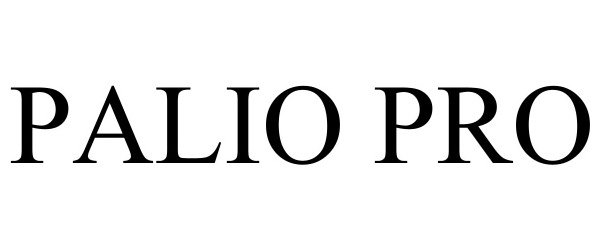 Trademark Logo PALIO PRO