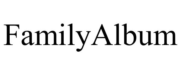 Trademark Logo FAMILYALBUM