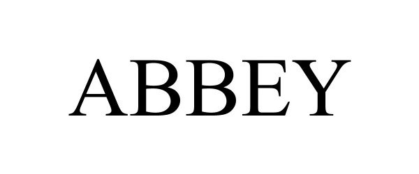 Trademark Logo ABBEY