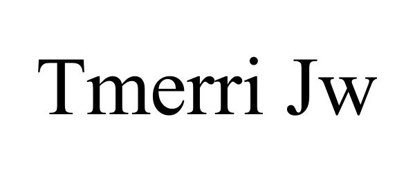 Trademark Logo TMERRI JW