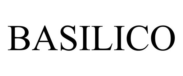 Trademark Logo BASILICO