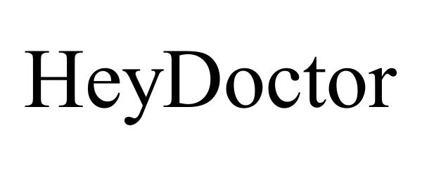 Trademark Logo HEYDOCTOR