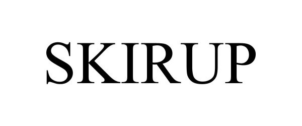 Trademark Logo SKIRUP
