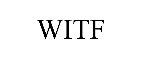 Trademark Logo WITF