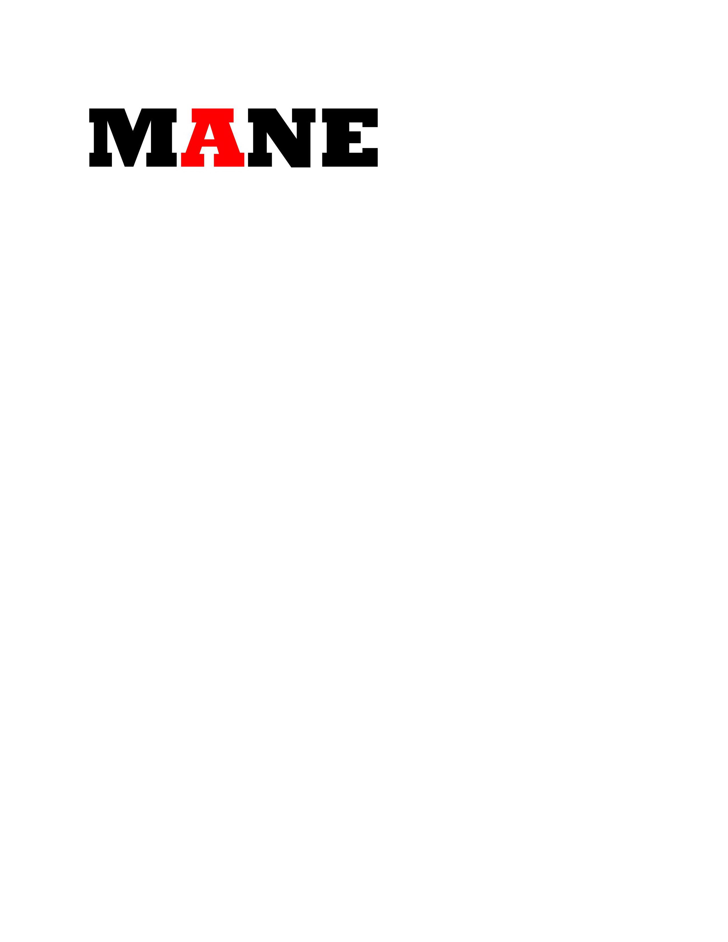 Trademark Logo MANE