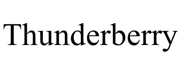  THUNDERBERRY