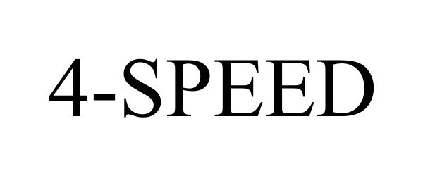 Trademark Logo 4-SPEED