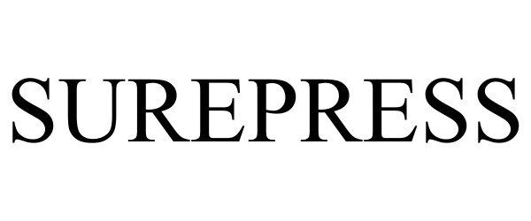 Trademark Logo SUREPRESS