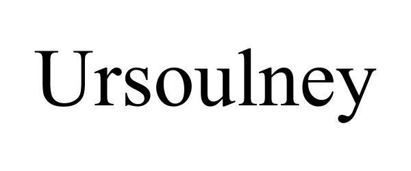 Trademark Logo URSOULNEY