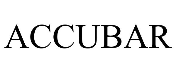 Trademark Logo ACCUBAR