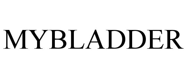 Trademark Logo MYBLADDER