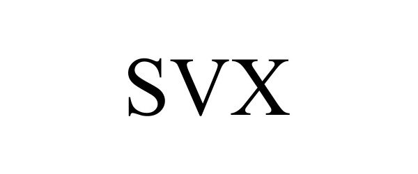 Trademark Logo SVX