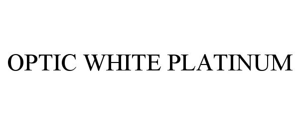  OPTIC WHITE PLATINUM