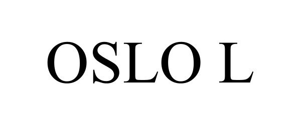 Trademark Logo OSLO L