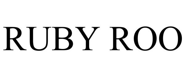  RUBY ROO