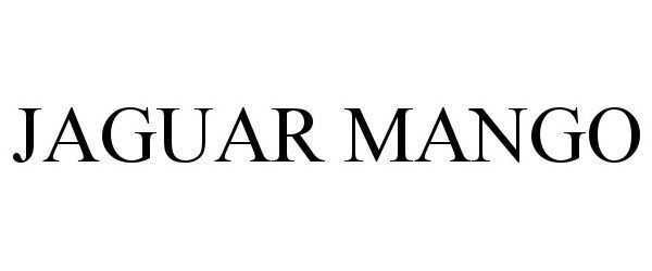 Trademark Logo JAGUAR MANGO