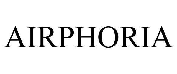 Trademark Logo AIRPHORIA