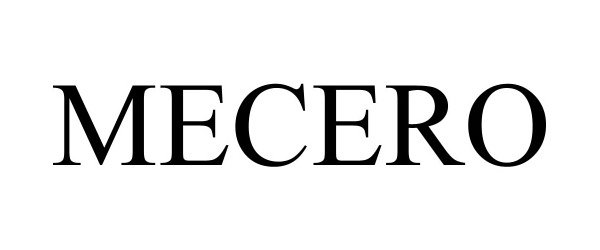 Trademark Logo MECERO