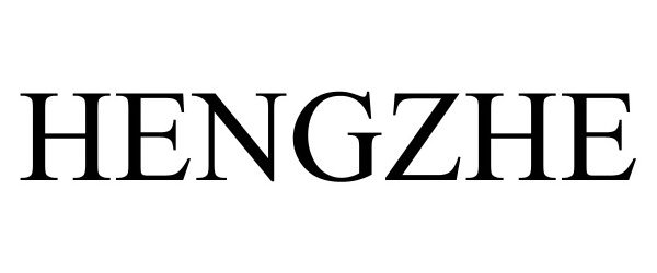 Trademark Logo HENGZHE