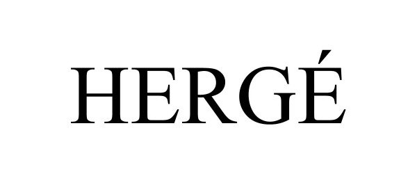 Trademark Logo HERGÉ