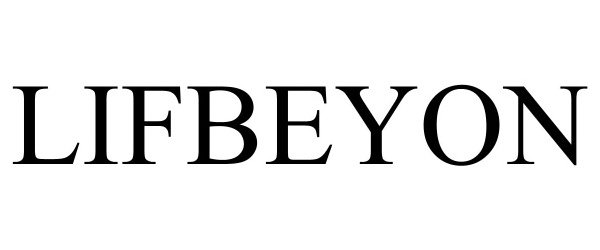 Trademark Logo LIFBEYON