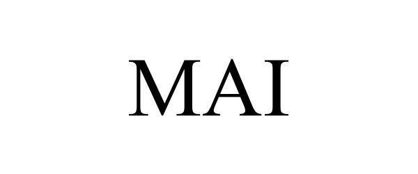 Trademark Logo MAI
