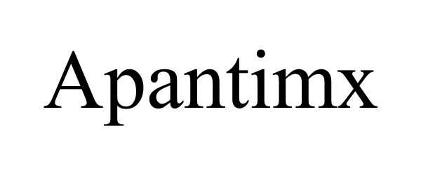 Trademark Logo APANTIMX