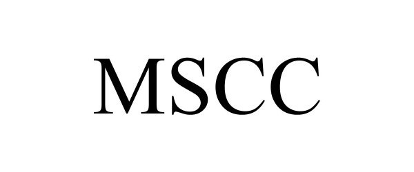 Trademark Logo MSCC