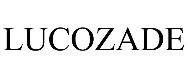 Trademark Logo LUCOZADE