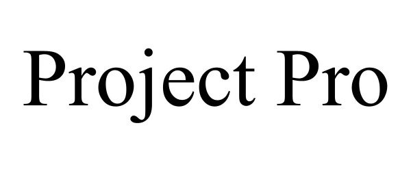 Trademark Logo PROJECT PRO