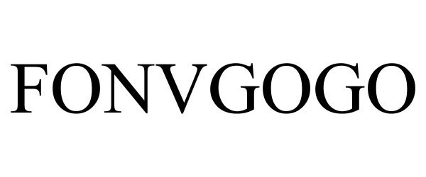 Trademark Logo FONVGOGO