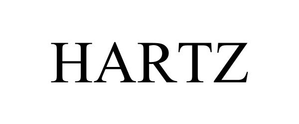 Trademark Logo HARTZ