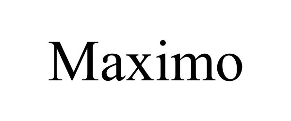 Trademark Logo MAXIMO
