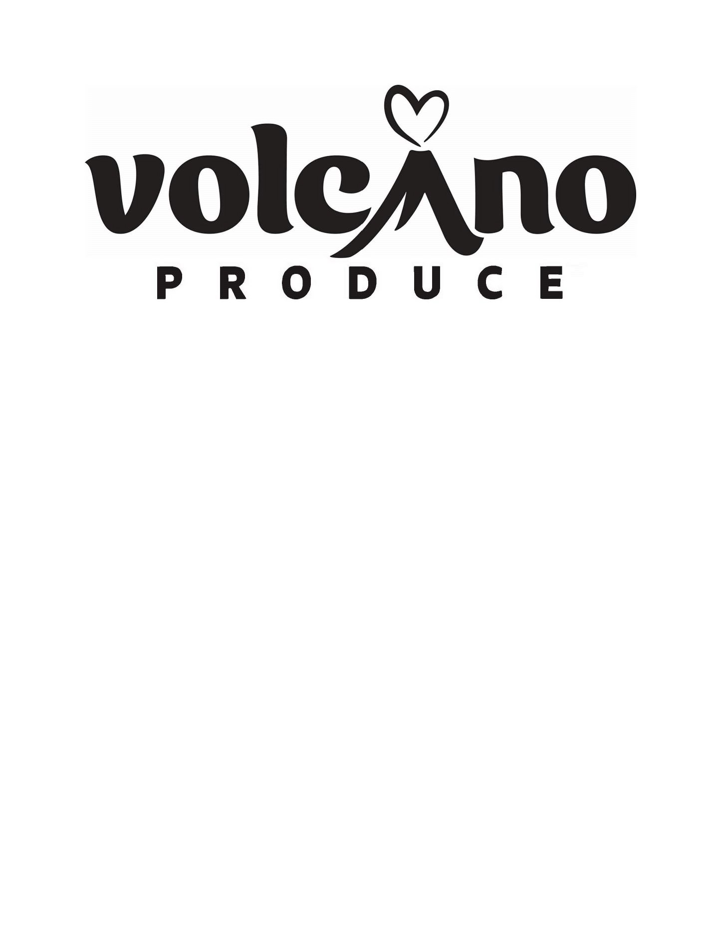 Trademark Logo VOLCANO PRODUCE