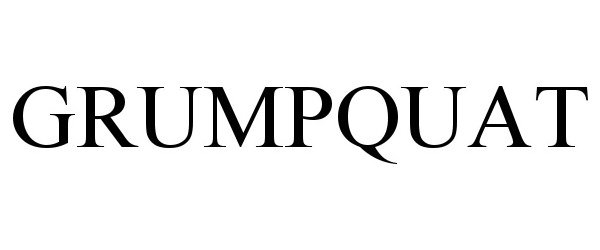 Trademark Logo GRUMPQUAT