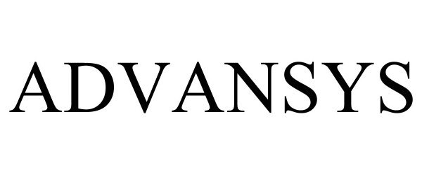  ADVANSYS