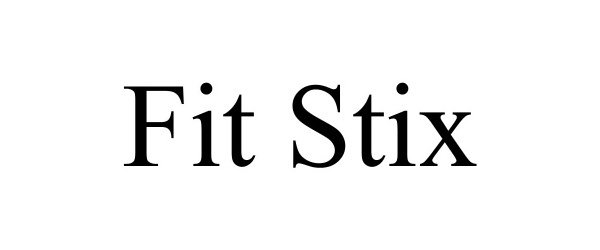 Trademark Logo FIT STIX