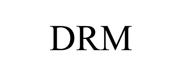 Trademark Logo DRM