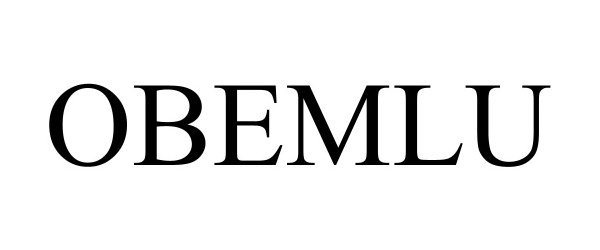 Trademark Logo OBEMLU