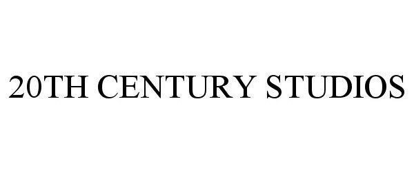 Trademark Logo 20TH CENTURY STUDIOS