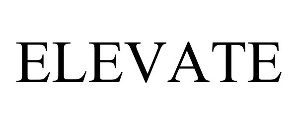 Trademark Logo ELEVATE