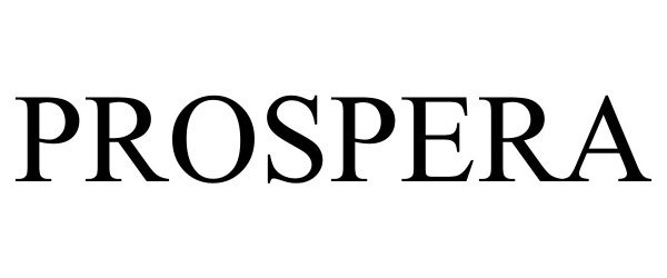 Trademark Logo PROSPERA